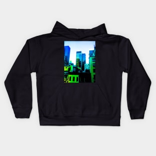 W 54th St, Midtown, Manhattan, NYC Kids Hoodie